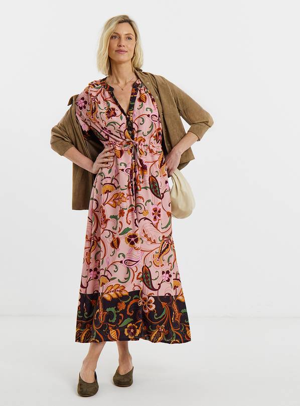 JD WILLIAMS Puff Sleeve Tea Dress 24